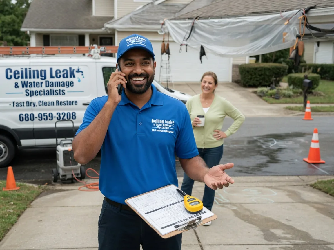 Ceiling Leak Cleanup Tierra Amarilla, NM FAQs